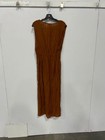 L Space Rust Solid Down The Line Cover Up Jumpsuit M DLVCV22 RN130061 — photo 4