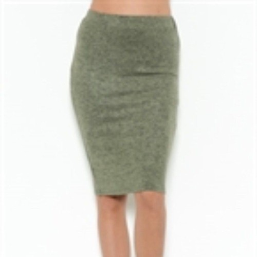 Heart & Hips Medium Haci TERRAPIN OLIV weich College elastische Taille Rock - Bild 1 von 2