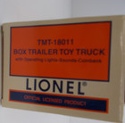 Lionel TMT-18011 Box Trailer Toy Truck W/Operating Lights Sounds-Coinbank NIB — photo 3
