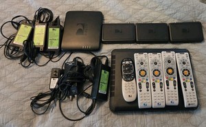 Complete Directv Home Set-up HR44-700 HD DVR Digital Receiver, 3 mini's, Router