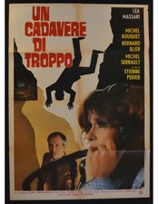 Werbeplakat Ein Leiche Von Troppo Massari Bouquet Blier Perier Thriller A157