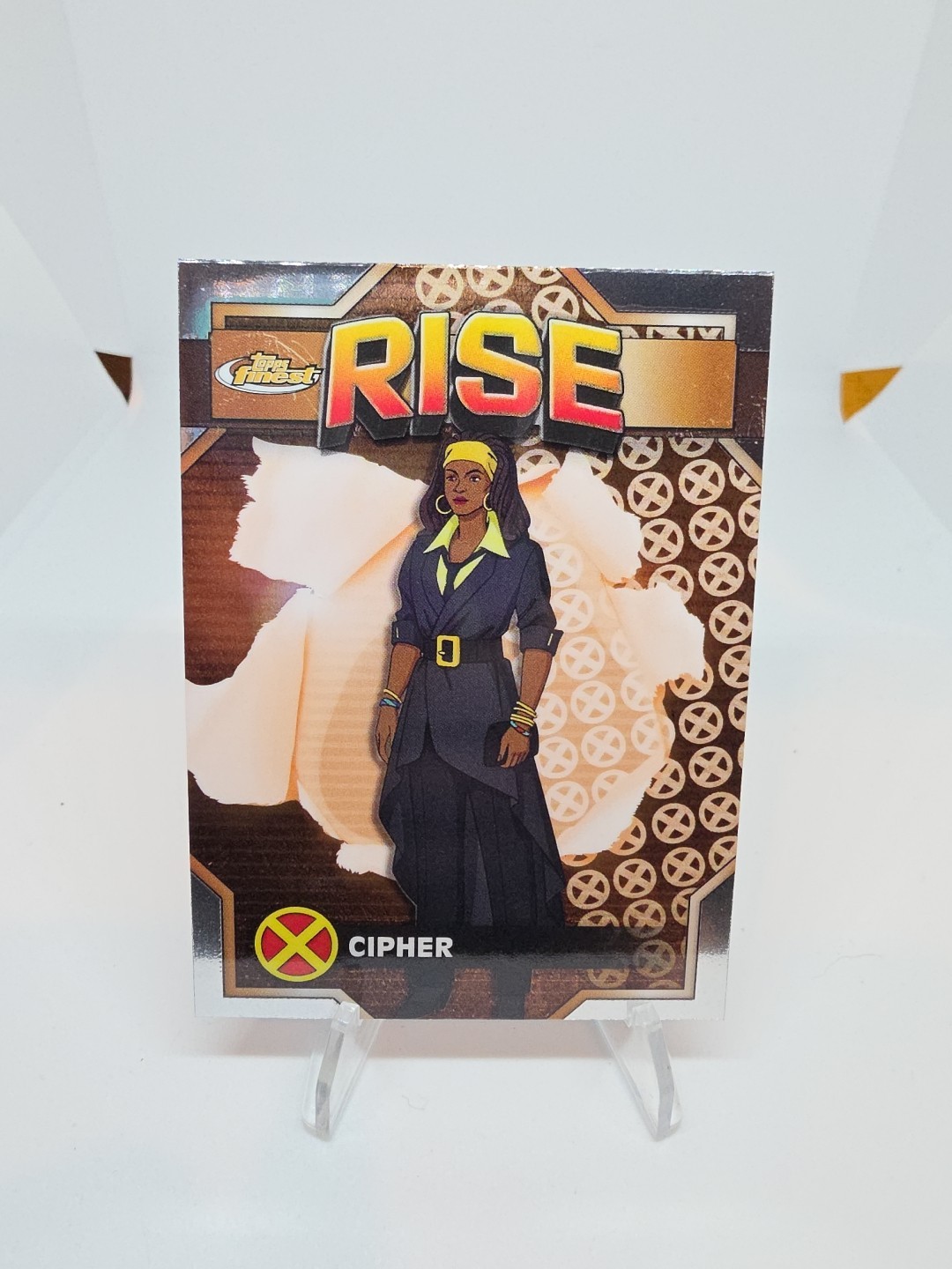 2025 Topps Finest X-Men '97 Common Cipher #20 Marvel Rise