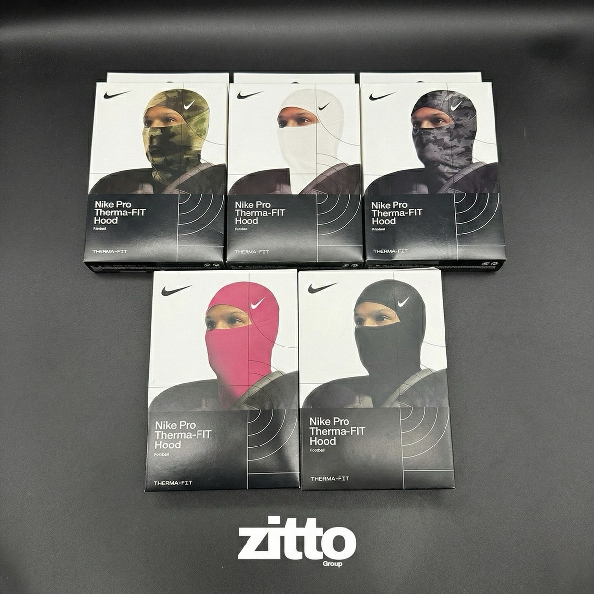 Nike Pro Therma-Fit Hyperwarm Ski Mask Balaclava Hood Football