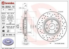 1X Bremsscheibe BREMBO 09.B352.1X RENAULT ESPACE V (JR_) 2 2018-2023