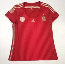 Adidas Spain Women's Home Jersey  Soccer Football 2013-2015 size XL Fifa