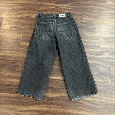 Vintage 90s Baggy Solo Jeans Women s Size 28 22 Inseam Wide Leg Black