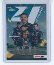 2025 Topps Chrome Formula 1 #4N-1 Max Verstappen 4 & More Refractor