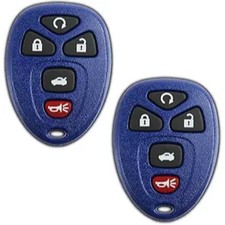 2X Key Fob Replacement for 2004 2005 2006 2007 2008 2009 2010 2011 2012 2013Blue