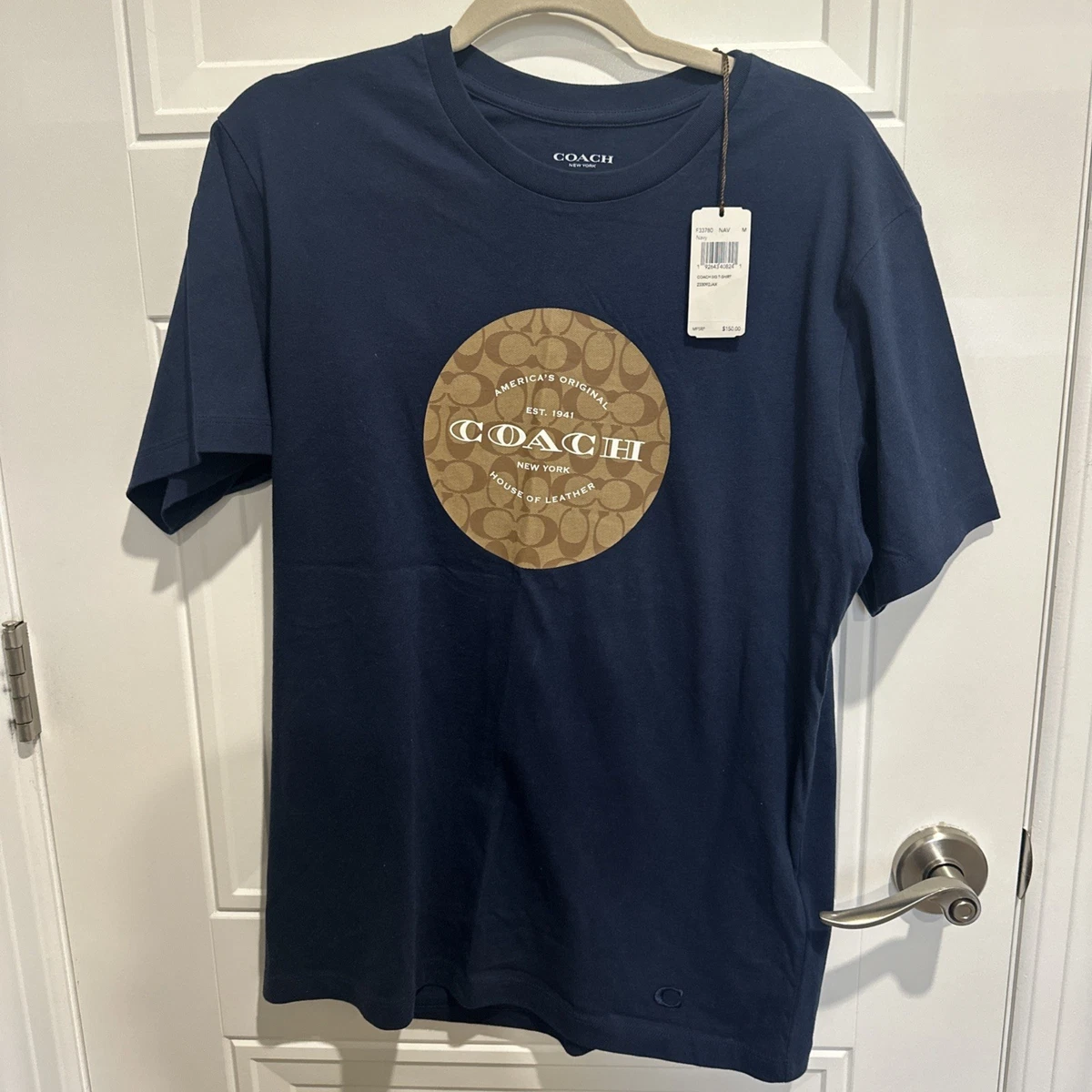 Coach Cotton T-Shirts for Men for sale | eBay