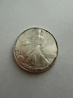 2002 1 oz Fine Silver - One Dollar American Eagle