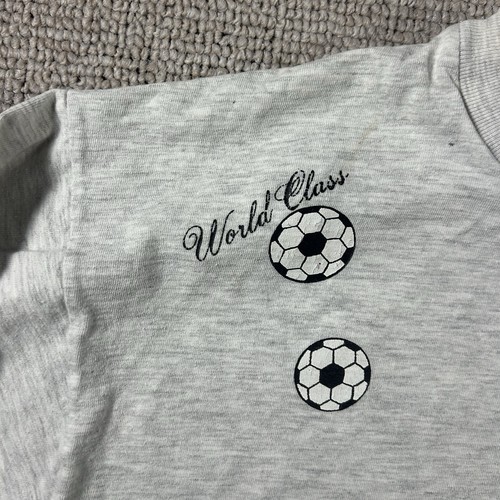 Vintage World Class Soccer Graphic Shirt Men’s XL AOP Single Stitch USA 90s - Picture 6 of 19