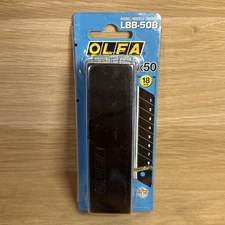 OLFA UltraMax LBB-50B LBB50B 18mm Model 9069 Blades 50ct Heavy Duty Snap Off