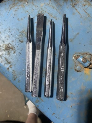 Set Of Four Chisel And Punch Set Thorsen Tools