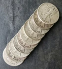 Lot of 10 50c Walking Liberty Silver Half Dollars