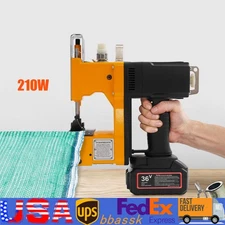 Bag Closer Sewing Machine Industrial Bag Closing Machine Handheld Bag W/ Charger