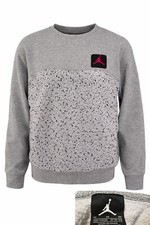 Jordan Youth XL Gray Crewneck Sweatshirt Jumpman Logo 13-15Y