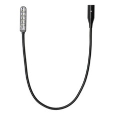 22 Inch XLR 3Pin DJ LED Light Studio Gooseneck Lamp for Stage DJ Mixer Console