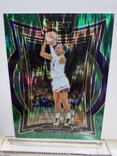 Satou Sabally 2025 Panini Select WNBA Concourse Green Flash Prizm Card-#13
