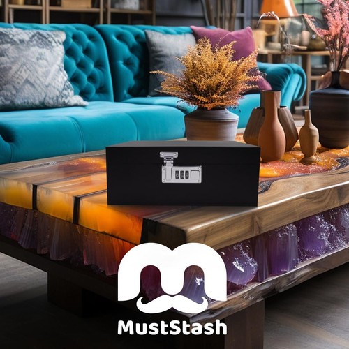 MustStash große Box mit geruchsdichten UV-Gläsern - Aufbewahrungsbox, Bambusbox... - Bild 5 von 6