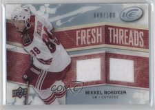 2008-09 Upper Deck Ice Fresh Threads PETG 49/100 Mikkel Boedker #FT-MB 2a8