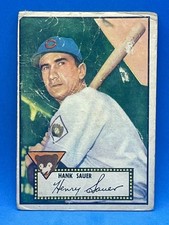 Hank Sauer 1952 Topps #35 Chicago Cubs PR