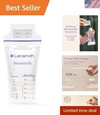Breastmilk Storage Bags, 200 Count Value Pack, Baby Essentials, Fast Freeze ...