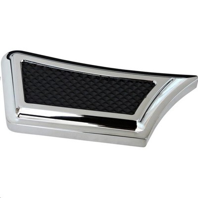 Accutronix Instigator Hinten Bremse Pedal Abdeckung - Chrom Motorrad FBF01-IB