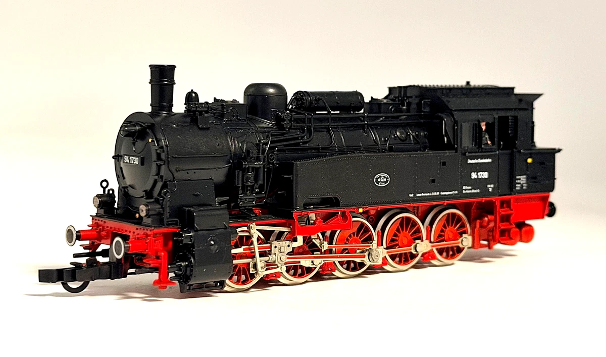 Fleischmann 4094 HO Dampflok 94 1730 mit FAULHABER Motor Top OVP DC !