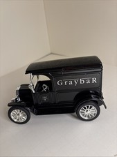 ERTL Vintage Replica 1917 Model T Van Toy Bank Graybar 1992 Die Cast Metal NoKey