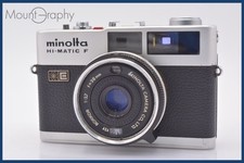   AS IS  MINOLTA HI-MATIC F 38mm F2.7 FromJapan mj6544