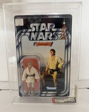 2004 STAR WARS VINTAGE ORIGINAL TRILOGY LUKE SKYWALKER - AFA U9.0 MOC NEW