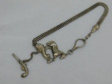 CHARIVARI UHRKETTE SILBER 800-ER UM 1840