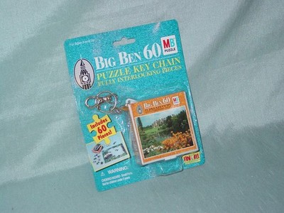 Hasbro 2000 Big Bens 60 Puzzle Key Chain In Original Sealed Package