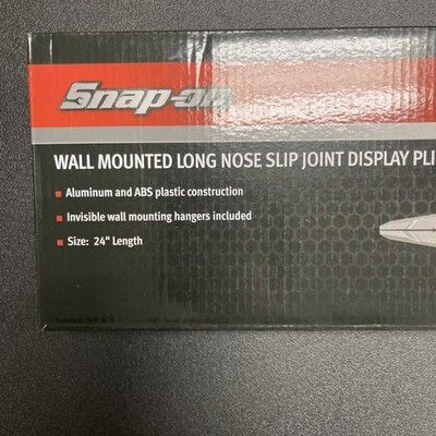 Snap-on ln47acf Wall Mounted Long Nose Display Pliers SPP2504 24in 