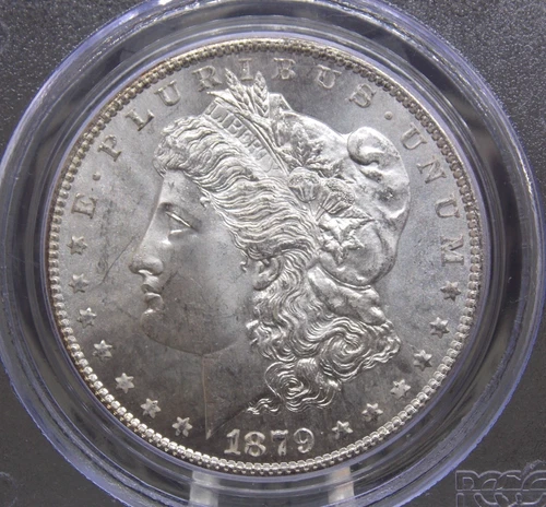 1879 "S" Morgan SILVER Dollar $1 PCGS MS65 #795 Gem BU Uncirculated ECC&C, Inc.
