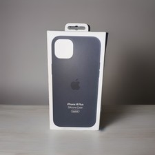 Apple - iPhone 14 Plus Silicone Case with MagSafe - Midnight -