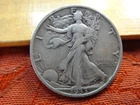 1933s United States Walking Liberty Half Dollar 50c 90% Silver Coin - No Reserve
