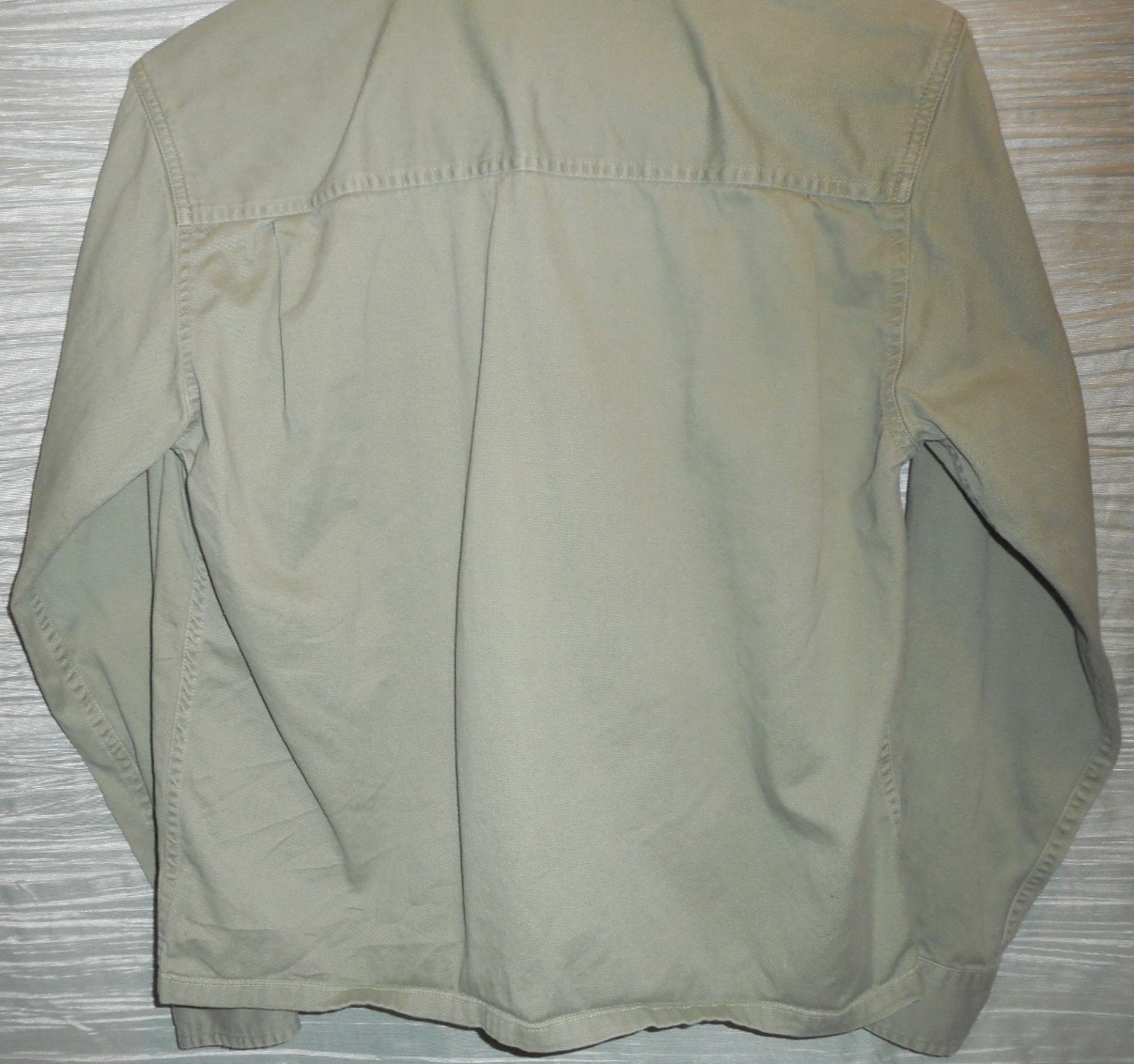 Faded Glory Authentic Button Down 100% Cotton Lon… - image 8