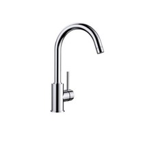 Blanco Mida Chrome Single Lever Monobloc Kitchen Tap - Chrome 526143