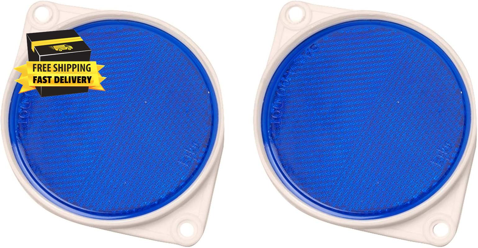 Carded Reflectors, High Visibility Light Reflective Markers for Driveway, Mailbo