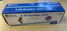 Learning Resources 0 to 30 Number Line Floor Mat 22 x 1 Feet