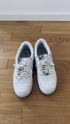 BAPE STA Low Sneaker Türkis Weiß EU 44 / US 10   A Bathing Ape