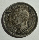 1940 Canada King George VI MOOSE / Caribou SILVER Quarter Coin 80% AG UNC.