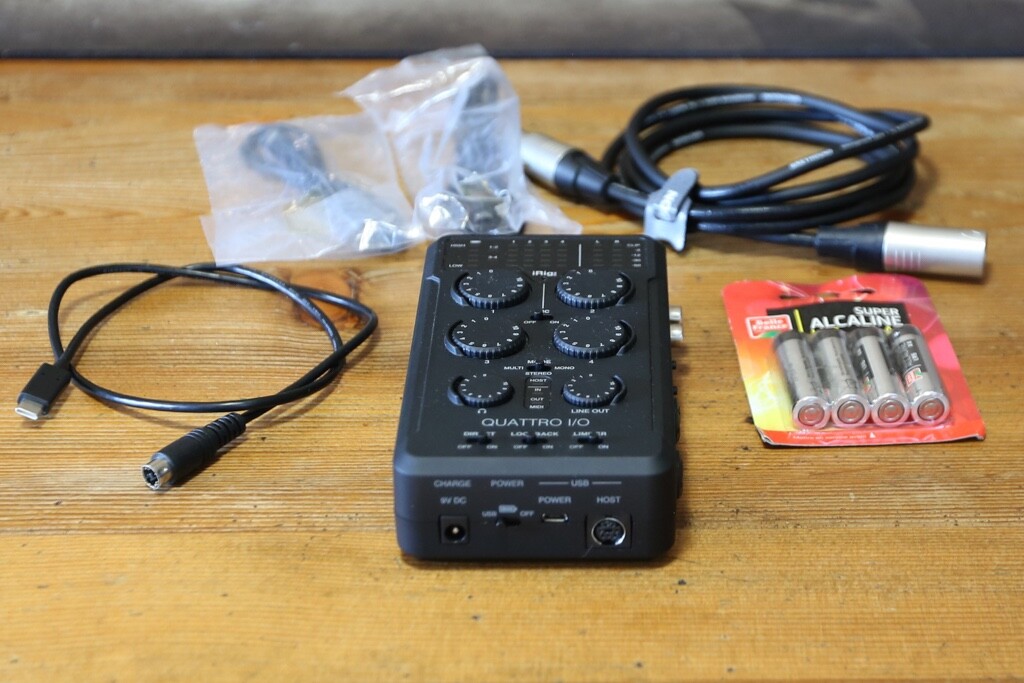 iRig Pro 4 I/O interface audio nomade pour créer des podcasts sur iPad en voyage