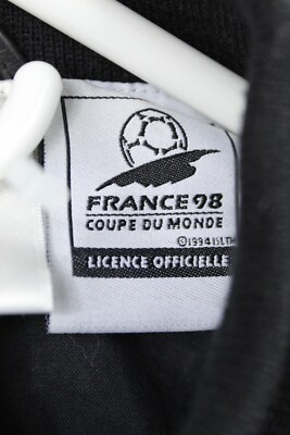 Adidas France 98 FIFA World Cup Jacket Men's Sz Medium Rigid Heavy