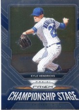 2021 PANINI PRIZM  INSERT CHAMPIONSHIP STAGE CUBS KYLE HENDRICKS NO. CS6