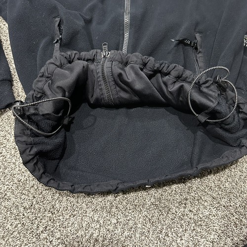 Columbia Fleece Mens Large Black Jacket Outdoor Skiing Full Zip American Vintage - Picture 5 of 12