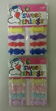 Vintage Kids Barrettes  1998 Self Hinge Unique old hard to find Items Nice 