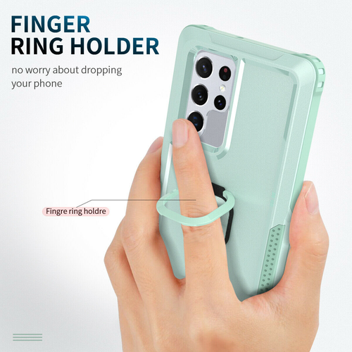For Samsung Galaxy S22 Plus Ultra Shockproof Rugged Hybrid Ring Stand Phone Case - Photo 49 sur 55