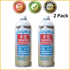 Berryman 0116 B-12 Chemtool Carburetor, Fuel System & Injector Cleaner, 2 Pack.